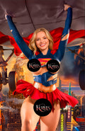 SUPERGIRL V4 | VIRGIN NOTI| SINGLE COVER PRINT| KURVES COMICS