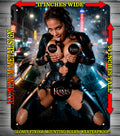 HALLE CATWOMAN COSPLAY NOTI V2 Metal Sign Wall Art 14" x 11"