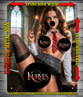 WIZARD GIRL HERMIONE V2 NOTI Metal Sign Wall Art 14" x 11"
