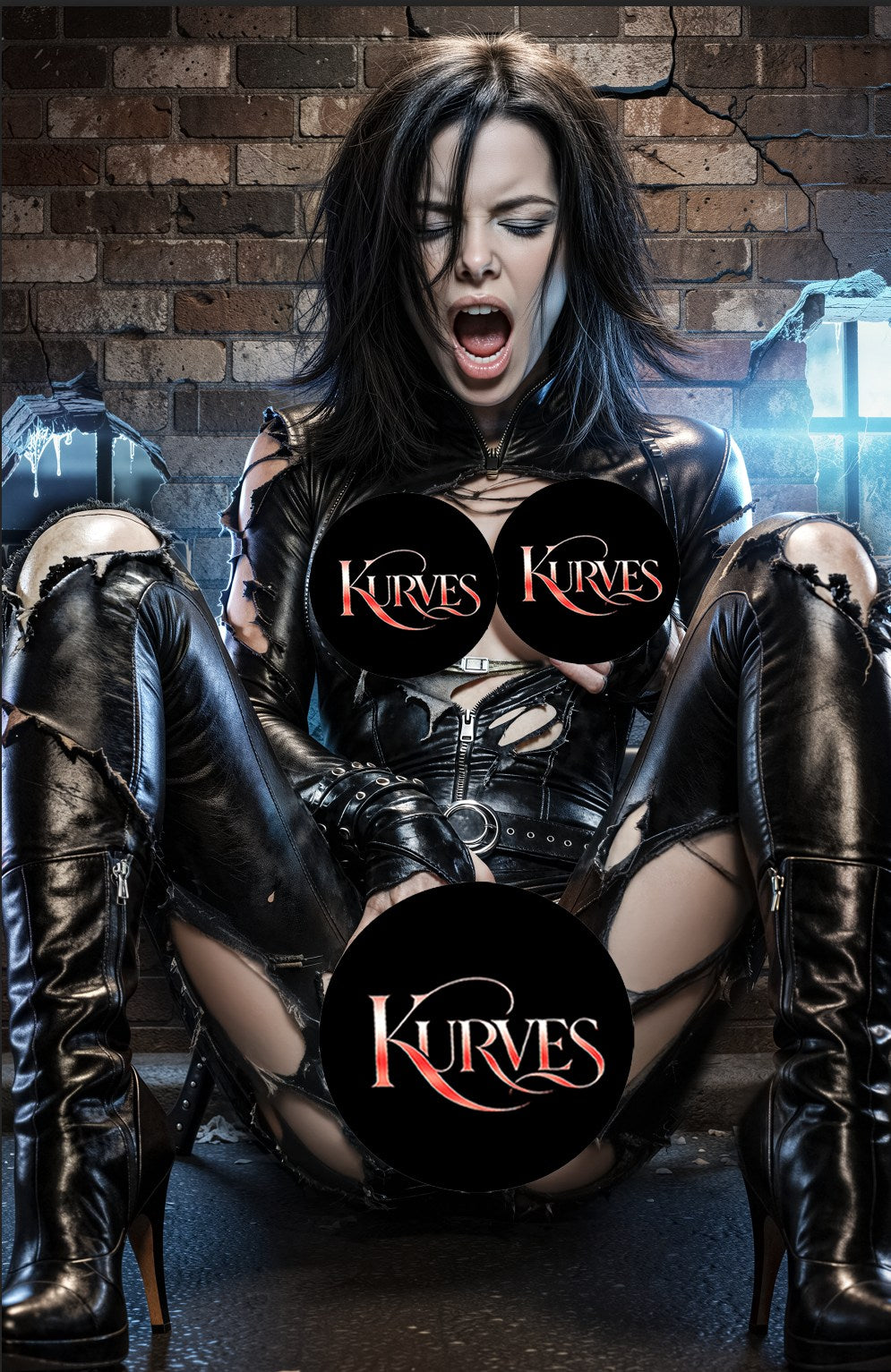 SELENE VAMPIRE V5 | VIRGIN NOTI | SINGLE COVER PRINT| KURVES COMICS
