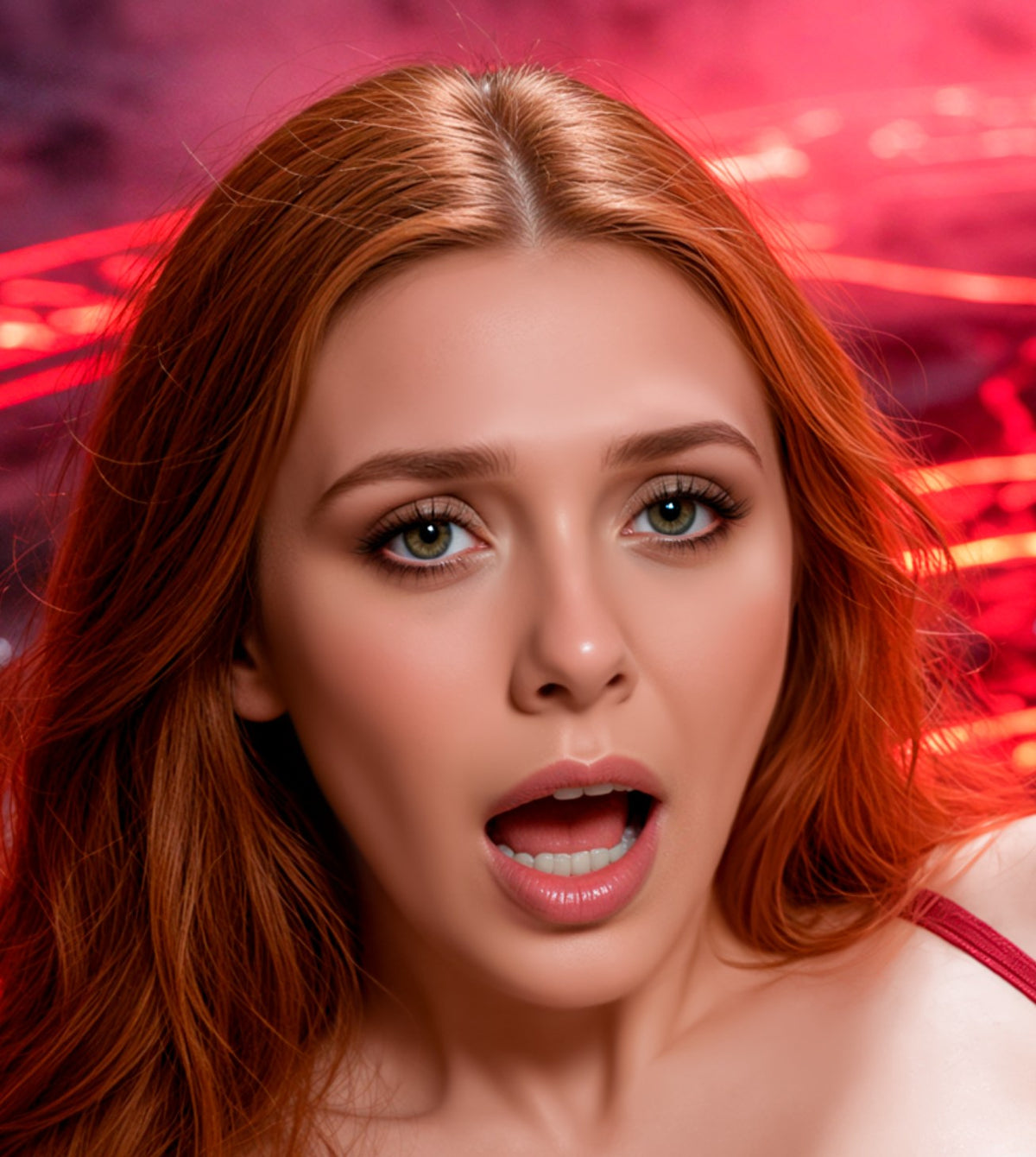 BLACK WIDOW MEETS SCARLET WITCH V2 | VIRGIN NOTI| SINGLE COVER PRINT| KURVES COMICS