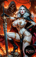LADY DEATH V2 | VIRGIN NICE | SINGLE COVER PRINT| KURVES COMICS