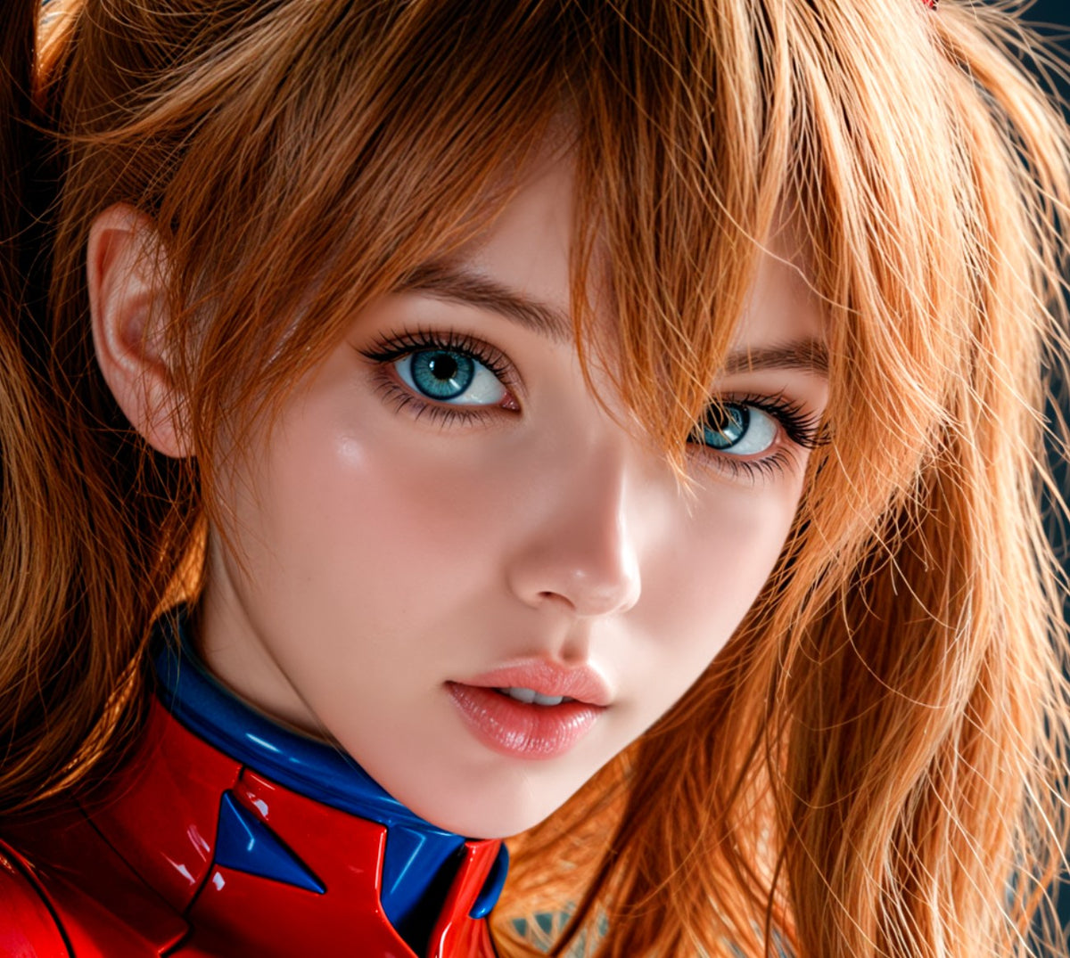 ASUKA - NEON GENESIS EVANGELION NICE Metal Sign Wall Art 14" x 11"