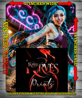 JINX COSPLAY NOTI  V2 Metal Sign Wall Art 14" x 11"