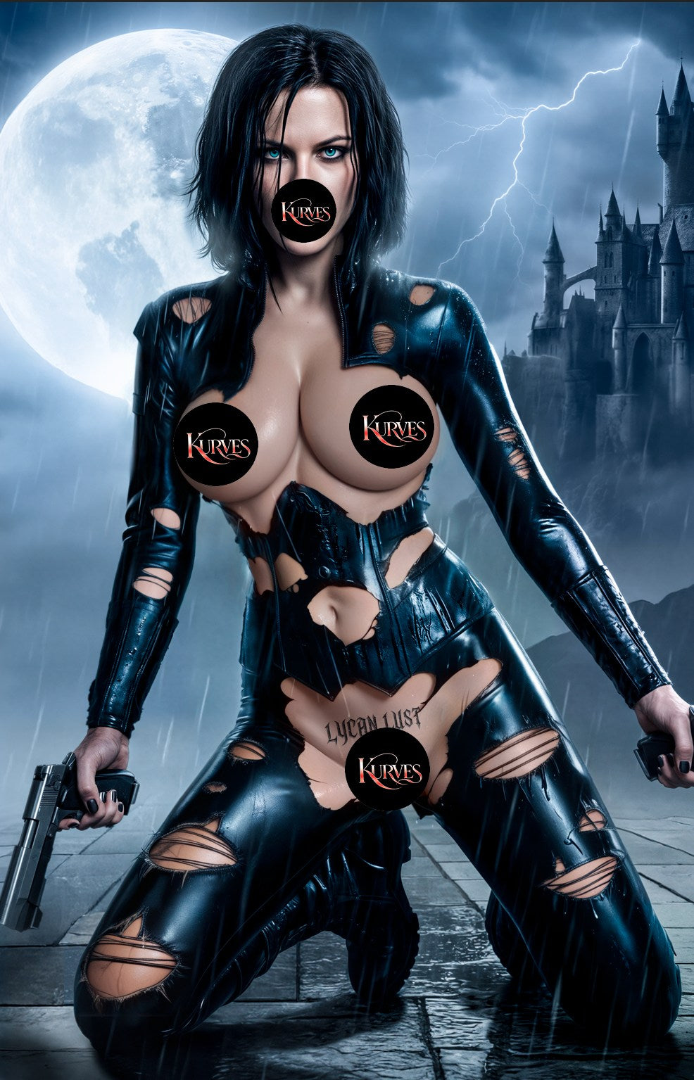 SELENE VAMPIRE V2 | VIRGIN NOTI | SINGLE COVER PRINT| KURVES COMICS