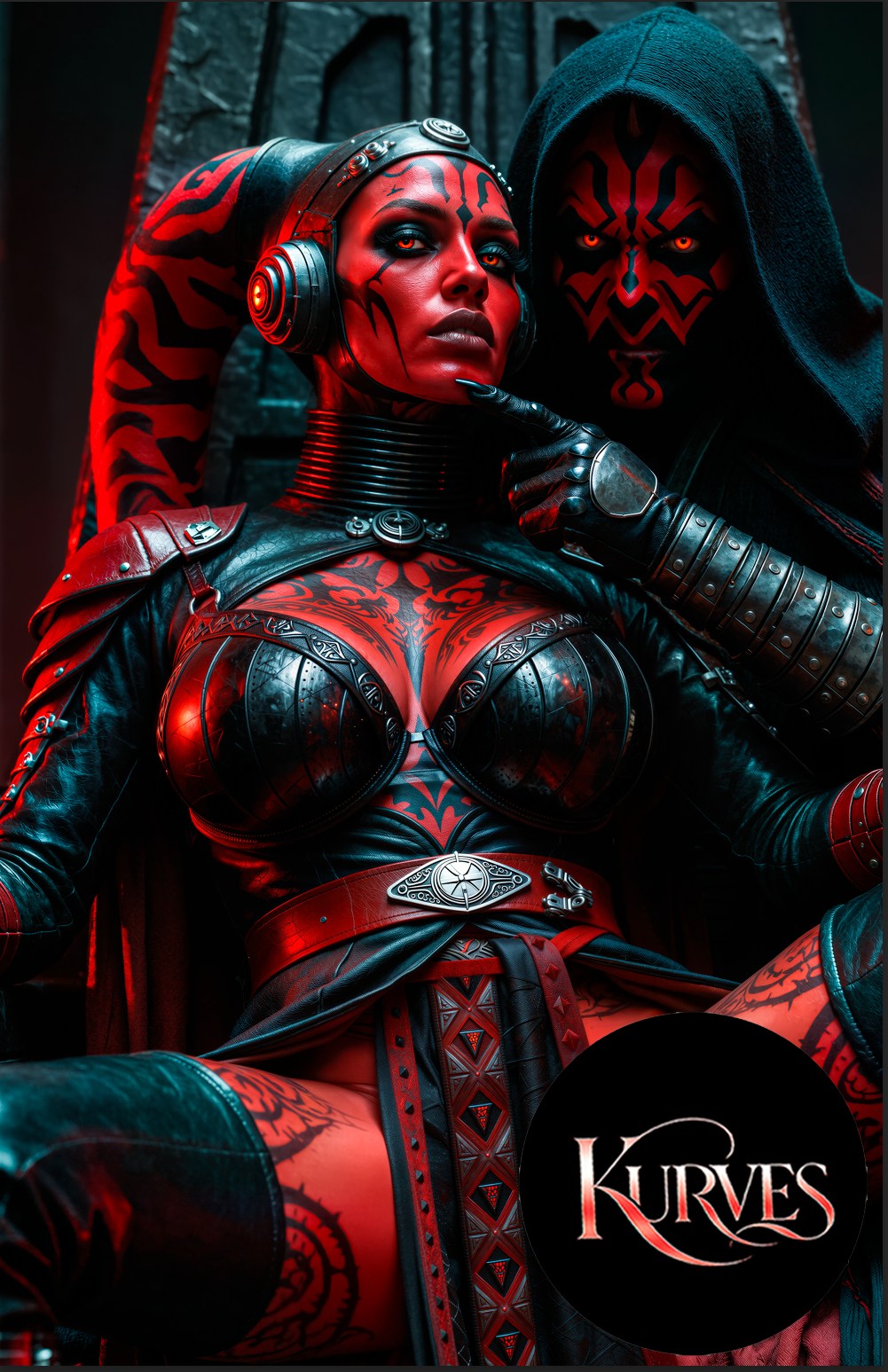 DARTH TALON V2  | VIRGIN NOTI OR NICE | SINGLE COVER PRINT| KURVES COMICS