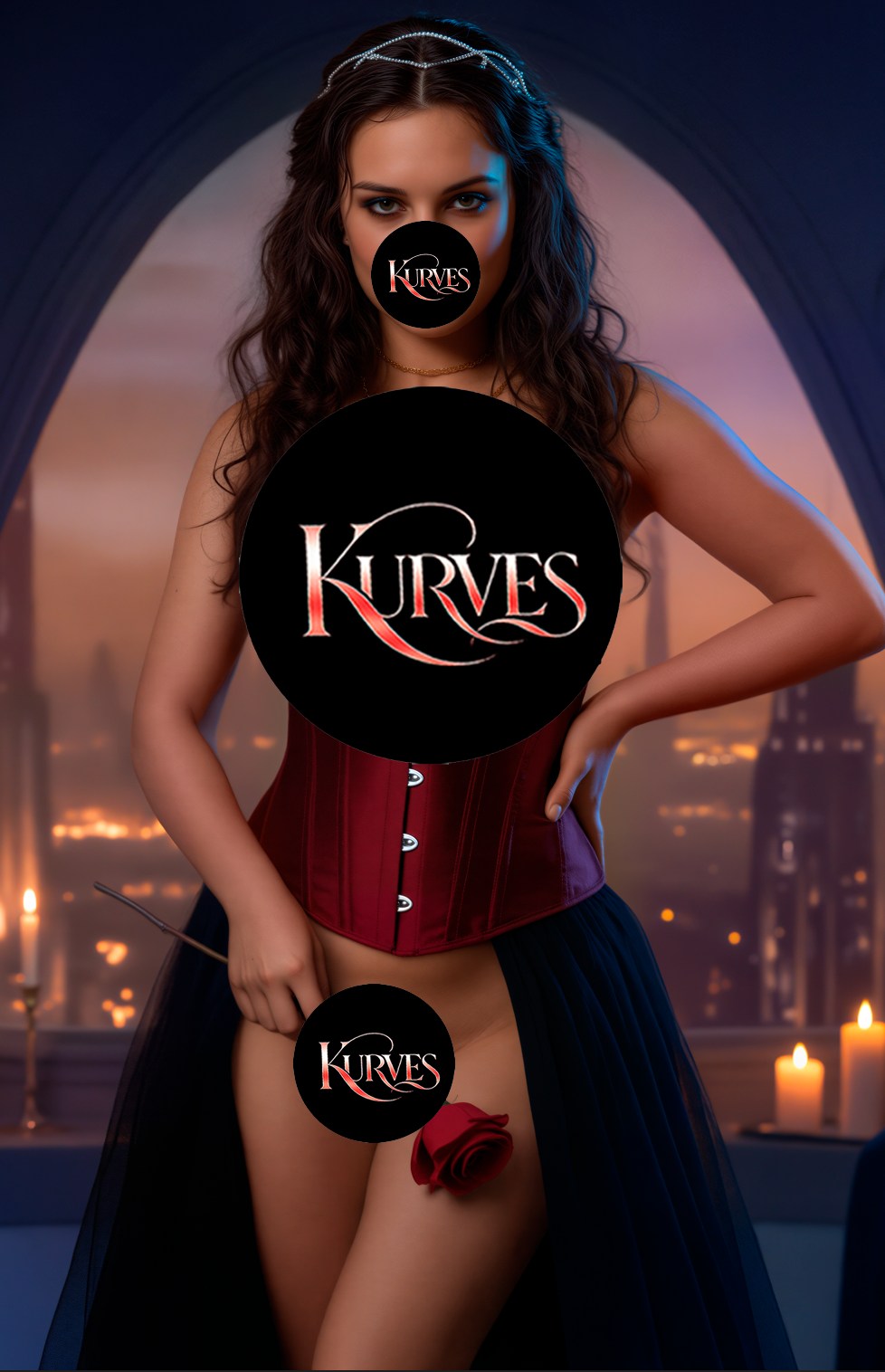 PADME V8 | VIRGIN NOTI | SINGLE COVER PRINT| KURVES COMICS