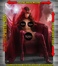 SCARLET WITCH NOTI Metal Sign Wall Art 14" x 11"