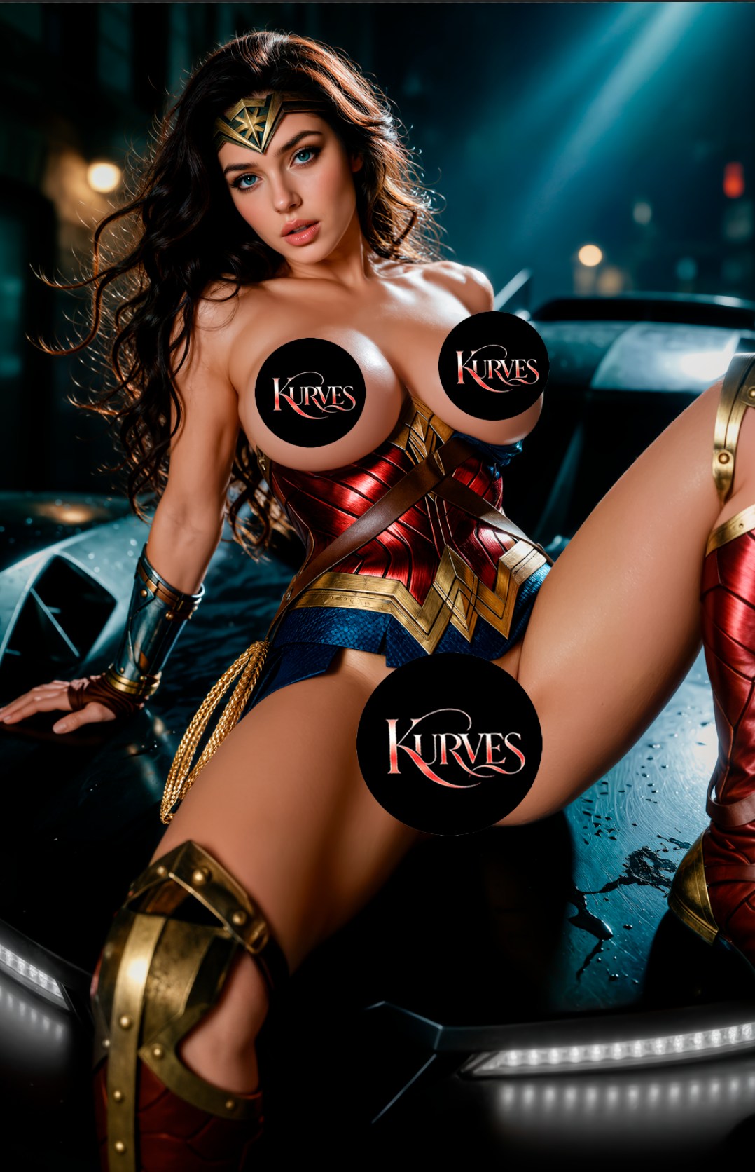 WONDER WOMAN V3 | NOTI | SINGLE COVER PRINT| KURVES COMICS