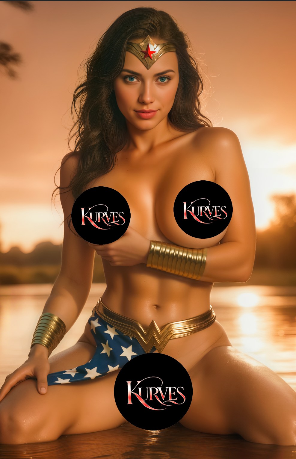 WONDER WOMAN  V3 | VIRGIN NT | SINGLE COVER PRINT| KURVES COMICS