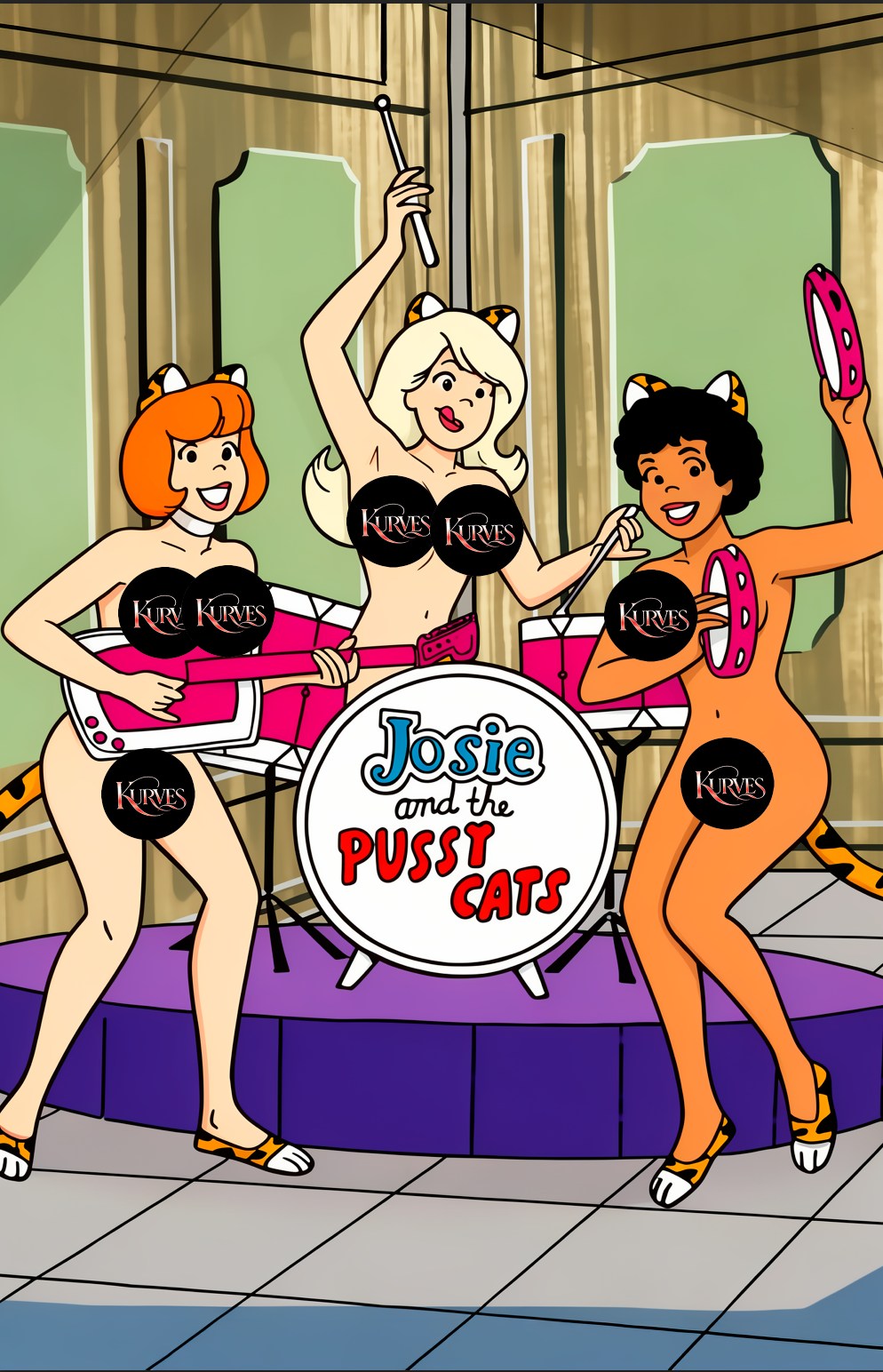 JOSIE & PUSSYCATS | NOTI  | SINGLE COVER PRINT| KURVES COMICS