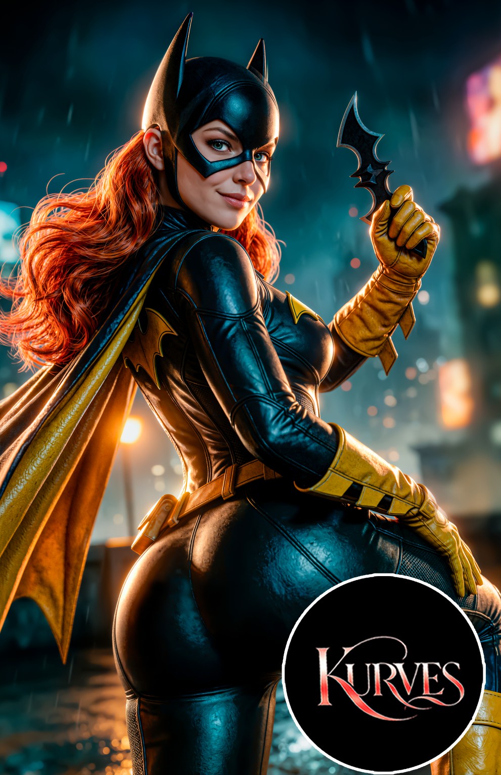 BATGIRL V4 | VIRGIN NOTI or NICE | SINGLE COVER PRINT| KURVES COMICS