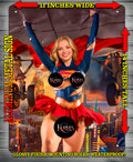 SUPERGIRL NOTI Metal Sign Wall Art 14" x 11"