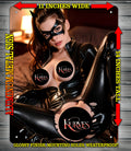 CATWOMAN V1 ANNE H. NOTI Metal Sign Wall Art 14" x 11"