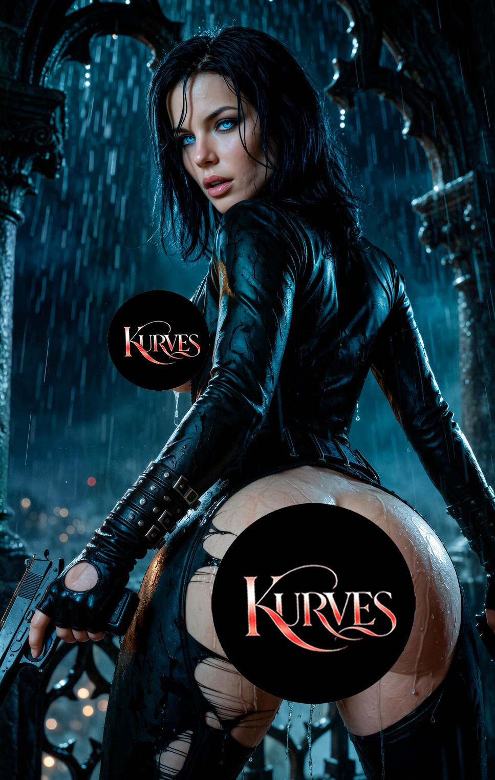 SELENE VAMPIRE V3 | VIRGIN NOTI | SINGLE COVER PRINT| KURVES COMICS