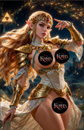 ZELDA | VIRGIN NOTI | SINGLE COVER PRINT| KURVES COMICS
