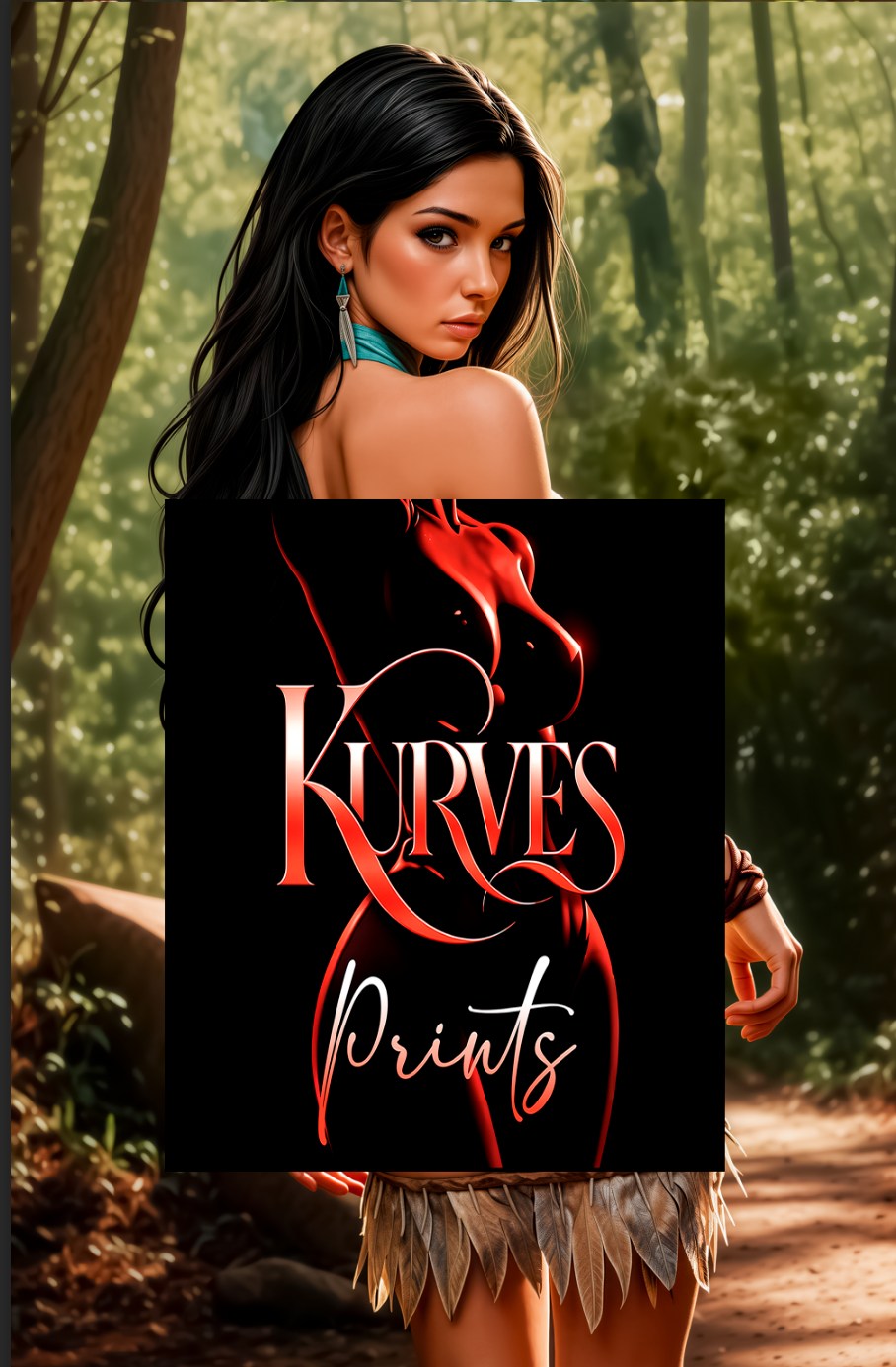 POCAHONTAS V2 | VIRGIN NOTI | SINGLE COVER PRINT| KURVES COMICS