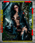 BARONESS IN JUNGLE NOTI Metal Sign Wall Art 14" x 11"