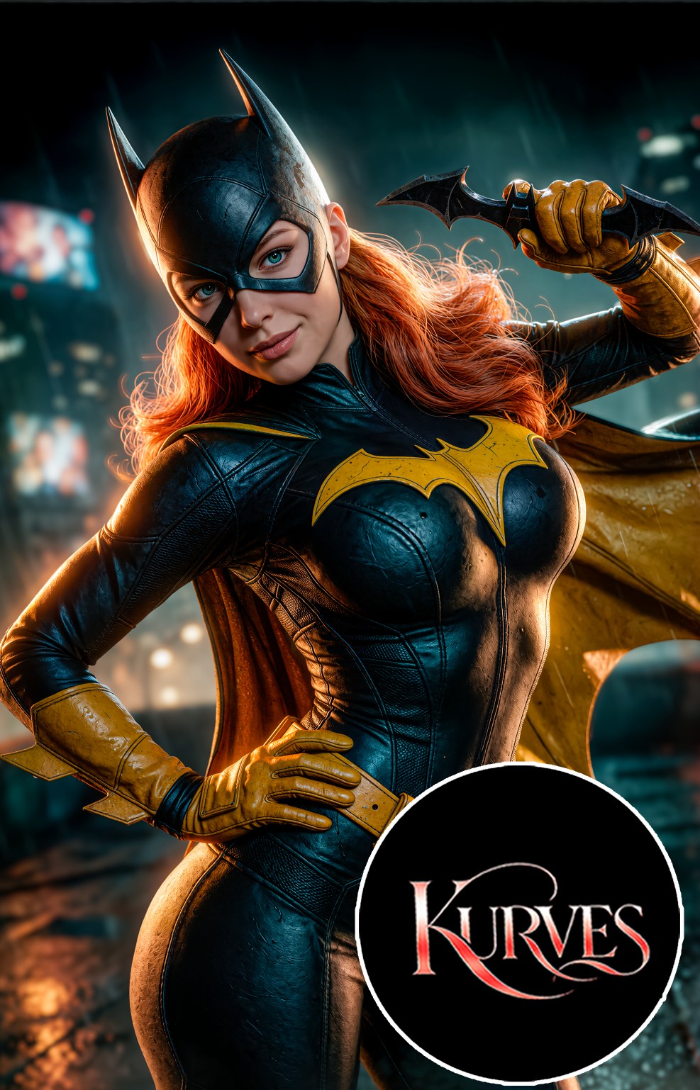 BATGIRL V3 | VIRGIN NOTI or NICE | SINGLE COVER PRINT| KURVES COMICS