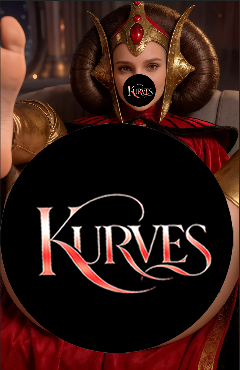 PADME V2 | VIRGIN NOTI | SINGLE COVER PRINT| KURVES COMICS