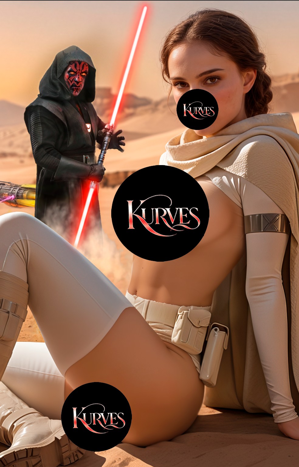 PADME V9 | VIRGIN NOTI | SINGLE COVER PRINT| KURVES COMICS