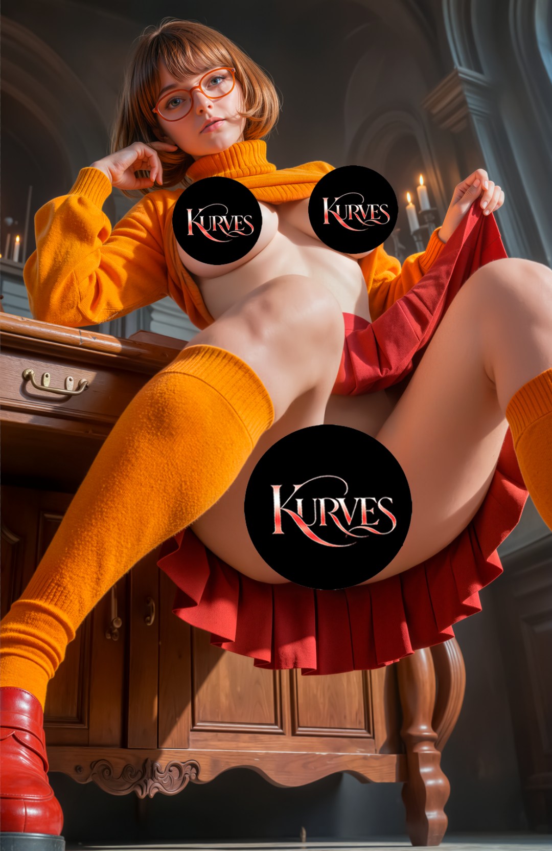 VELMA | VIRGIN NOTI | SINGLE COVER PRINT| KURVES COMICS
