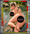 CHUN LI COY POND NOTI Metal Sign Wall Art 14" x 11"