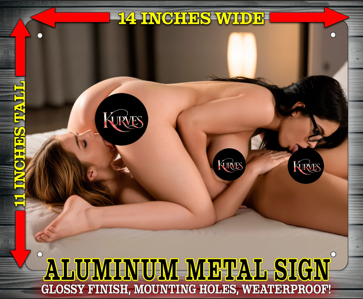ARIEL & SARAH -M FAMILY V6 NOTI Metal Sign Wall Art 14" x 11"