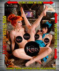 WILMA & BETTY V5 SCISSOR NOTI Metal Sign Wall Art 14" x 11"