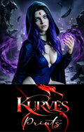 RAVEN  NAUGHTY or NICE  | SINGLE COVER PRINT| KURVES COMICS
