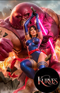 PSYLOCKE | VIRGIN NOTI OR NICE | SINGLE COVER PRINT| KURVES COMICS