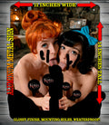 WILMA & BETTY V6 PLEASURE NOTI Metal Sign Wall Art 14" x 11"