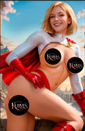 POWER GIRL  | NOTI | SINGLE COVER PRINT| KURVES COMICS