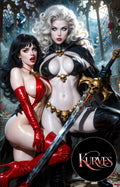 LADY DEATH V3 & VAMPIRELLA | VIRGIN NICE | SINGLE COVER PRINT| KURVES COMICS