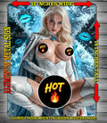 EMMA FROST NOTI Metal Sign Wall Art 14" x 11"