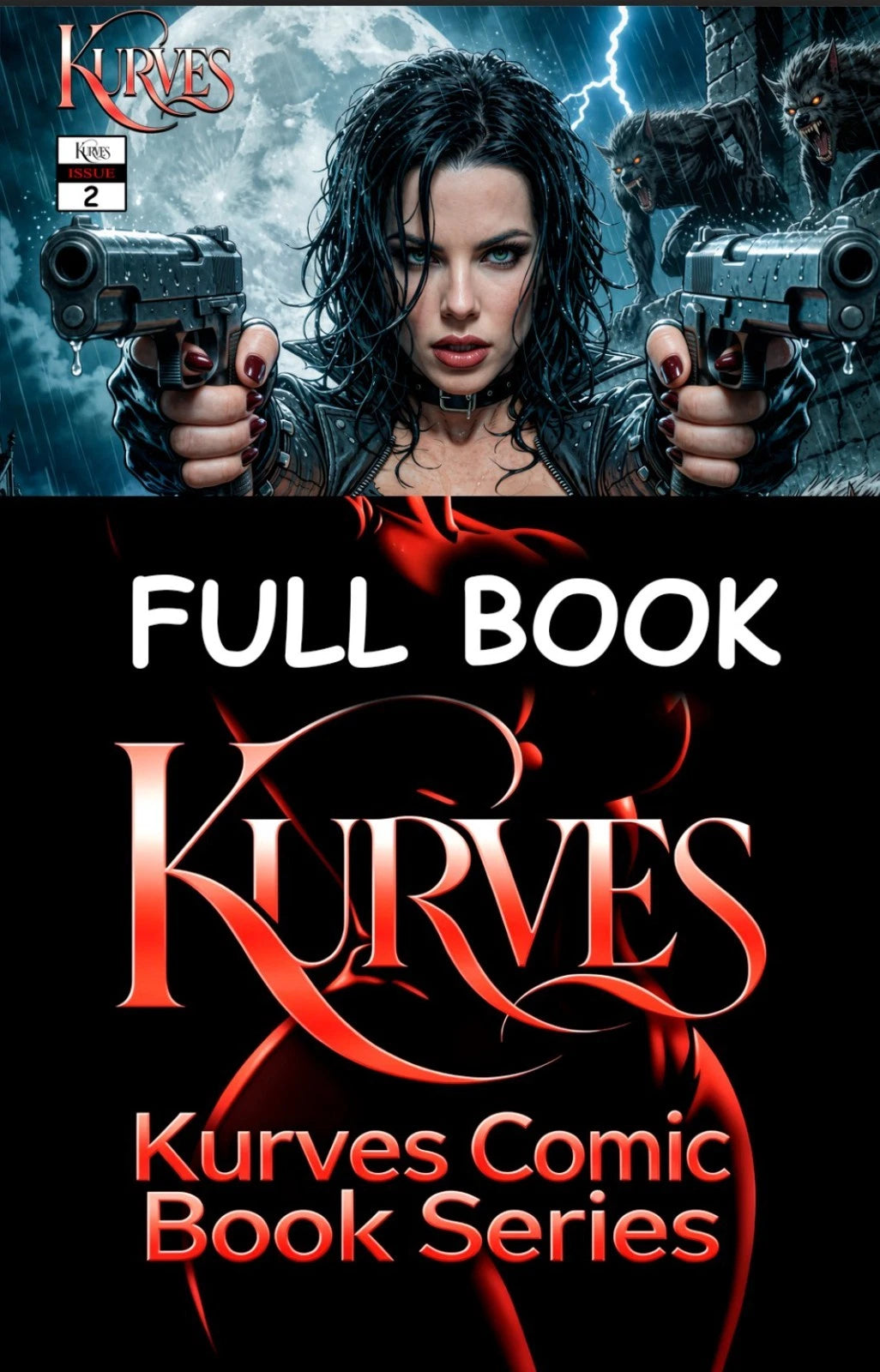 SELENE - VAMPIRE & LYCANS | NT| DOUBLE COVER FULL BOOK | Ltd 100 | KURVES COMICS